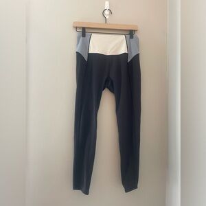 CALIA size unknown measures small like new looks never worn black and light blue